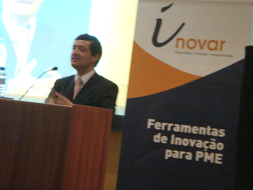 Carlo Zorrinho, coordenador do Plano Tecnolgico do Governo, esteve na UBI para falar das ferramentas da plataforma INOVAR