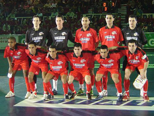 Charleroi Action 21, uma das equipas internacionais que vai marcar presena na II edio da Taa das Naes em Futsal
