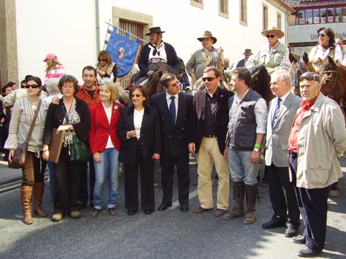 O Museu dos Lanifcios foi o ponto de chegada da comitiva espanhola