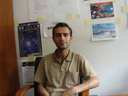 Yaser Tavakoli est na Covilh a fazer um doutoramento