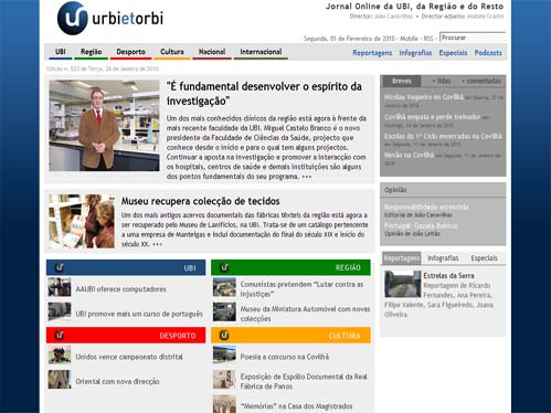 Depois de dez anos na rede, o Urbi ganha uma nova imagem