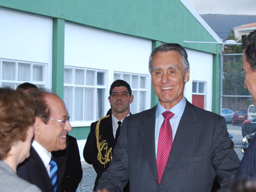 Cavaco Silva visitou algumas empresas da região