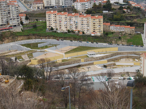 O Parque da Goldra foi o local escolhido para esta Feira de Artesanato Urbano