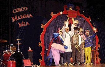 Companhia circense Marimbondo. (Imagem retirada de www.teatrodasbeiras.pt) 