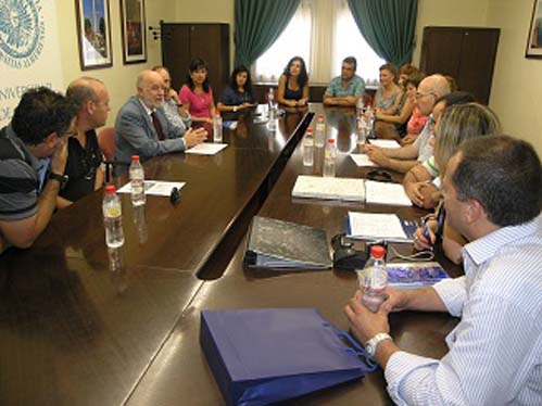 A comitiva ficou a conhecer o funcionamento da universidade espanhola