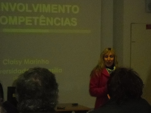 Claisy Marinho-Araújo foi uma das oradoras a desenvolver o tema das competências transversais no ensino superior.
