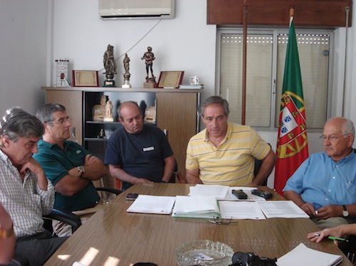 Representantes dos Bombeiros da Covilhã estiveram reunidos com o secretário de Estado da tutela