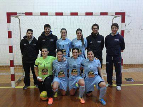 A equipa de futsal feminino sagrou-se campeã distrital de Castelo Branco e vai agora disputar o Campeonato Nacional 