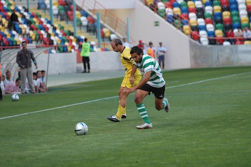 O Sporting da Covilhã assegurou dentro das quatro linhas a manutenção na II Liga (Foto de Arquivo)