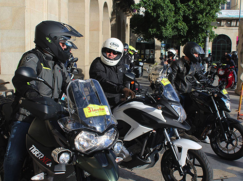 Cerca de 50 motociclistas percorreram mais de 200 quilómetros pelas Beiras