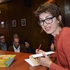 Alice Inácio distribuiu autógrafos na Mutualista Covilhanense