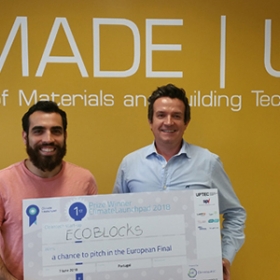 Start-up foi desenvolvida pelo docente e investigador João Castro Gomes (à direita) e pelo estudante de doutoramento Pedro Humbert (à esquerda)