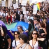 Marcha contra a homofobia e transfobia em Coimbra - foto cedida por Cátia Melo