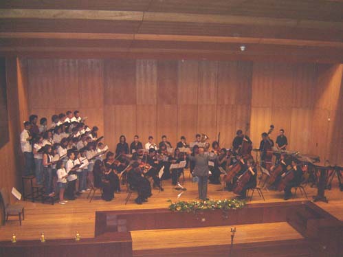 O anfiteatro das Sesses Solenes acolheu este concerto