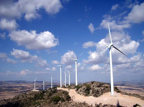 Os parques elicos esto a crescer um pouco por toda a Europa