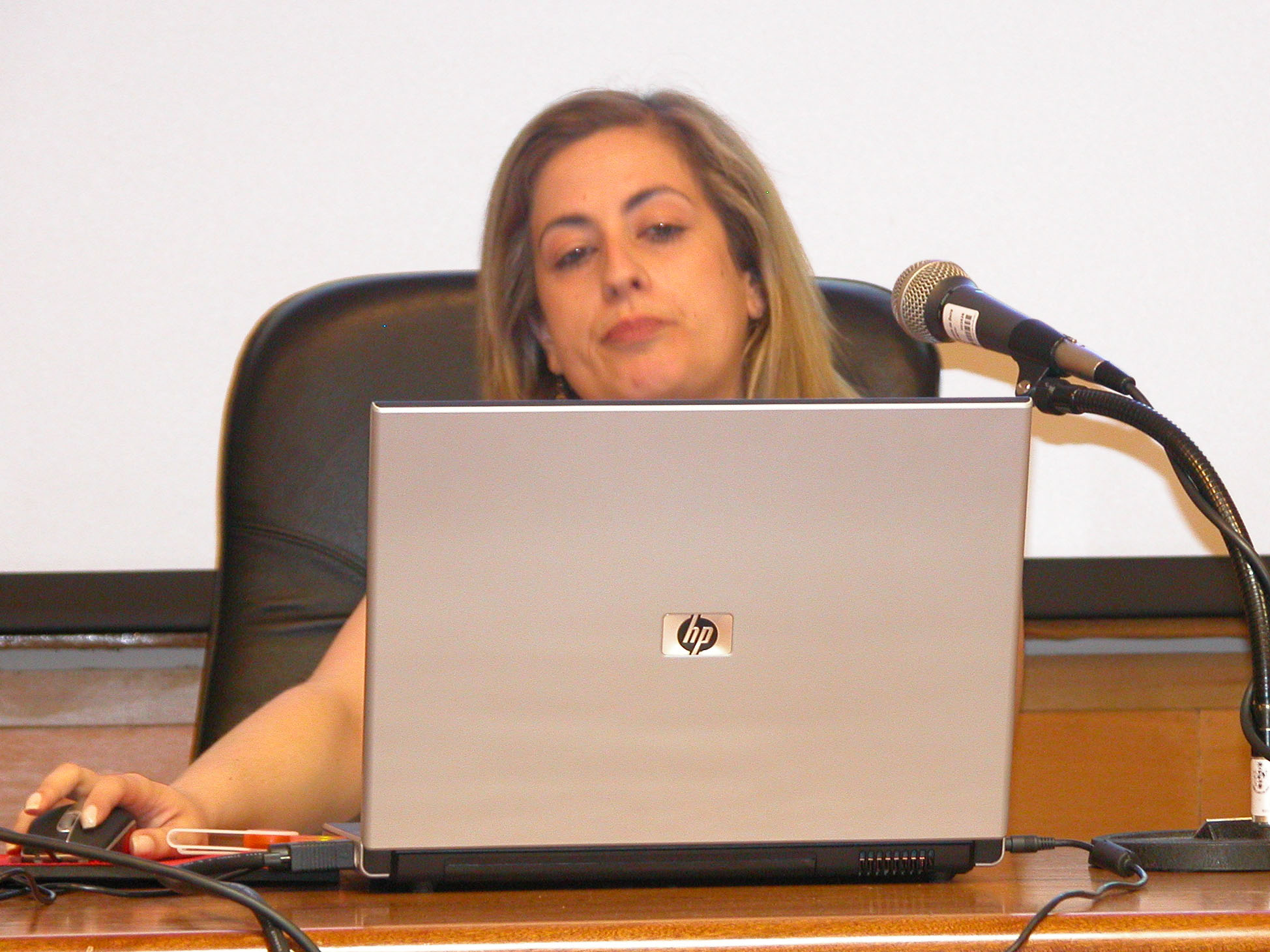 Ana Mendes foi uma das estagirias de psicologia a participar no evento ao partilhar a sua experincia  na prtica clnica