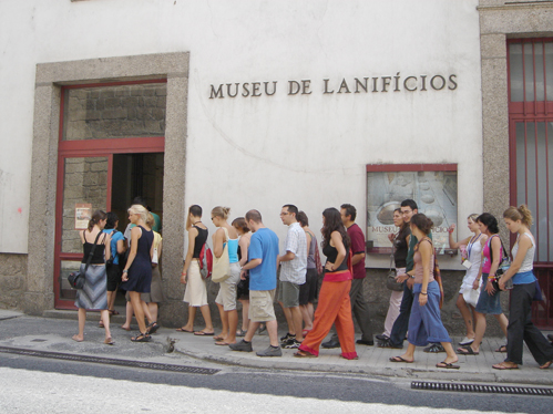 Os alunos de Eramus visitaram, no dia 2, o Museu de Lanifcios da Covilh