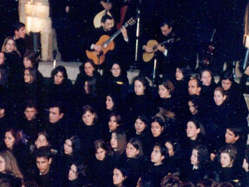 A serenata marcou o arranque das festividades da Recepo ao Caloiro