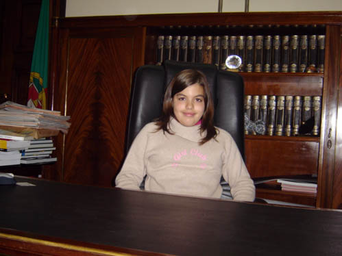 Nicole veio da Escola B�sica do Teixoso