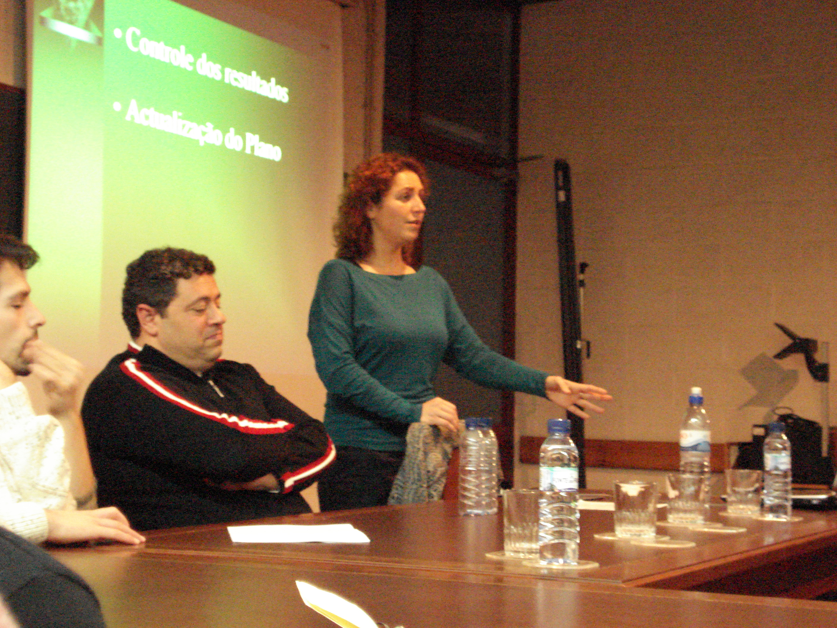 A Conferncia realizou-se na Sala dos Conselhos na UBI