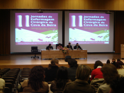 O encontro decorreu nas instalaes da Faculdade de Cincias da Sade