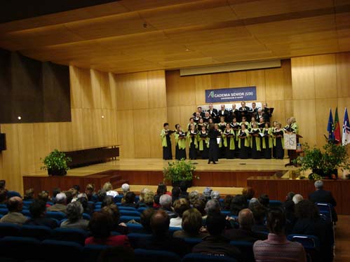 O terceiro encontro de coros foi promovido pela Academia Snior da Covilh