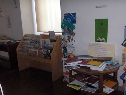 Na UBI foram oferecidas diversas publicaes e livros