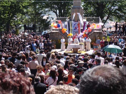 O Santurio de Nossa Senhora da Conceio foi mais uma vez o local escolhido para a cerimnia