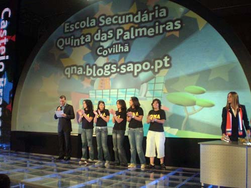 A Escola das Palmeiras foi premiada como uma das dez melhores no concurso nacional PT Sapo