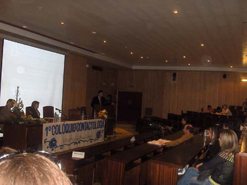 Este foi um primeiro colquio sobre Contactologia