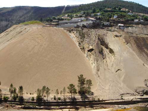 Os resduos das Minas da Panasqueira so fontes de poluio