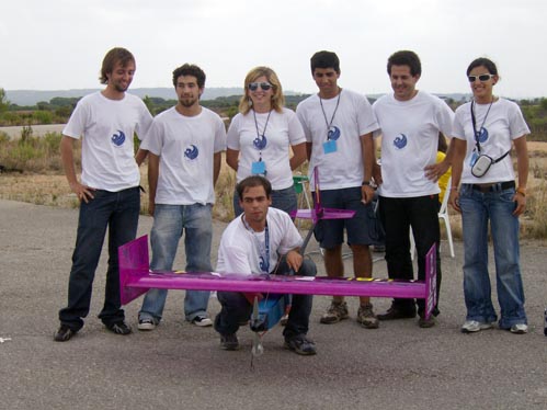 A equipa vencedora do Air Cargo Challenge