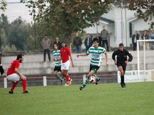 O Sporting da Covilh conseguiu trs pontos em Nelas