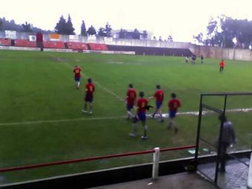 A formao de Unhais conseguiu uma vitria no campo do Gndara