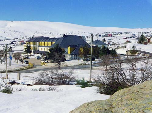 A neve tem sido o principal atractivo na Serra da Estrela