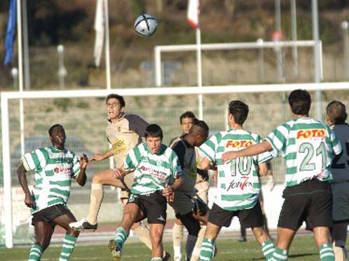 A equipa serrana perde pela segunda vez