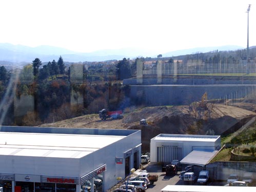 As obras de construo arrancaram esta semana