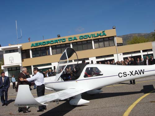 O MCS 4S  o primeiro avio a ser construdo na Covilh