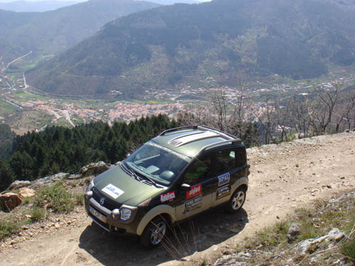 Os Fiat Panda 4x4 vo trilhar a Estrela