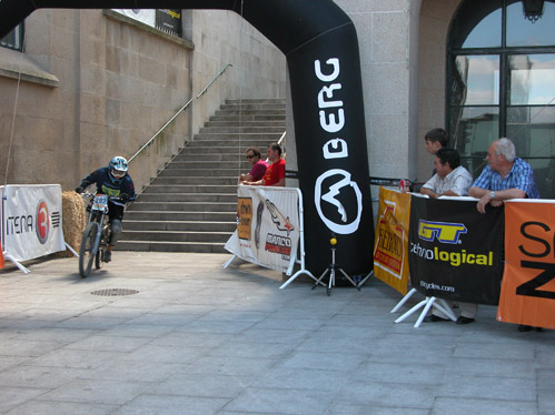 A prova de BTT vai percorrer a zona histrica da cidade