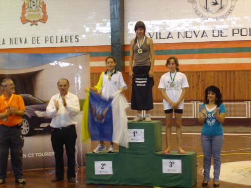 As atletas do Acadmico conseguiram o campeonato nacional