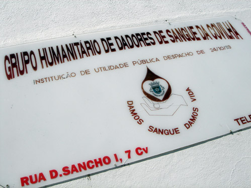 O grupo humanitrio de dadores de sangue da Covilh espera cerca de 300 pessoas neste evento