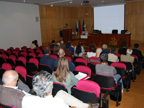 A aula de jubilao teve lugar no anfiteatro 8.1