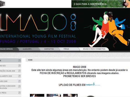 Os filmes do IMAGOvao estar em Leiria