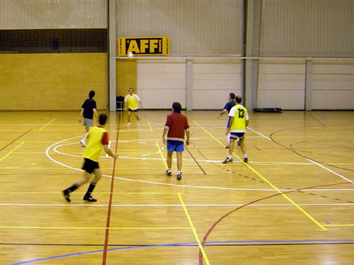 A equipa de futsal do Fundo no entrou nada bem em 2009