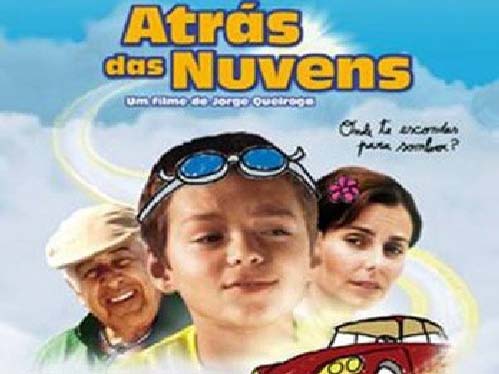 'Atrás das nuvens’ poster