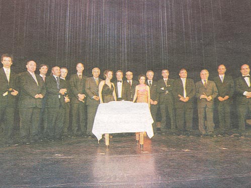 A cerimnia de entrega dos prmio decorreu no Casino da Figueira (Foto: Dirio das Beiras)