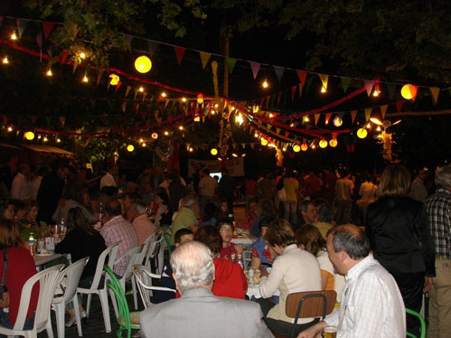 O Jardim Pblico , mais uma vez, palco das festas populares