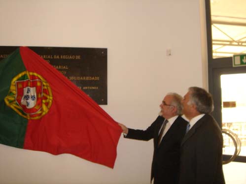 O ministro esteve presente na cerimnia de inaugurao do centro de formao