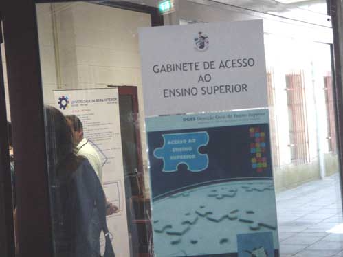 A UBI tem  disposio dos alunos que pretendem ingressar no ensino superior, um gabinete de acesso